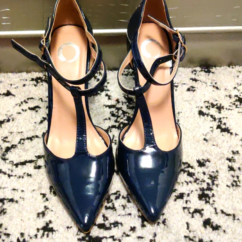 Navy tstrap Mary Jane